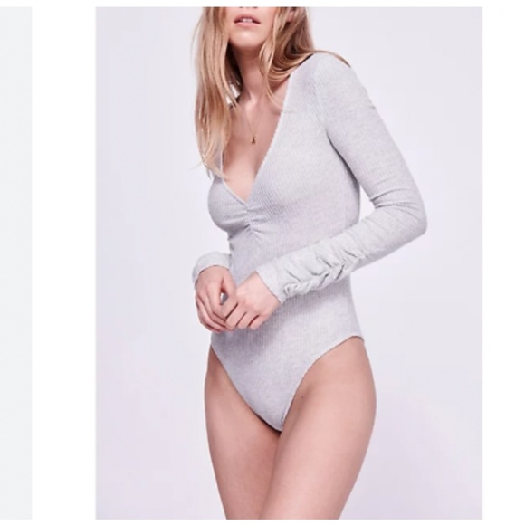 Free People Intimately Cozy Up With Me Bodysuit - Picture 1 of 4